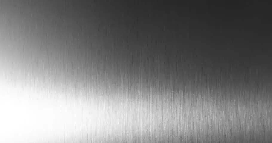Close up of brushed metal